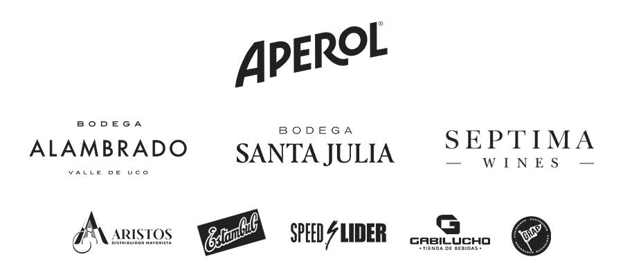 Aperol, Bodega Alambrado, Bodega Santa Julia, Séptima Wines, Aristos, Estambul, Speed Líder, Gabilucho